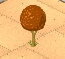 Webkinz Online Brown Elm Tree Virtual Item