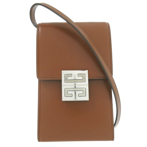 Excellent condition GIVENCHY Phone Shoulder Bag Crossbody Shoulder Bag Leather B