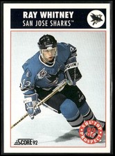 1992-93 Score #475 Ray Whitney