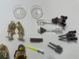 LEGO 7121 Star Wars Qui-Gon Jinn Jar Jar Battle Droids plus