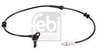 Hinterachse Links Febi Bilstein 173587 Sensor, Raddrehzahl FüR Renault