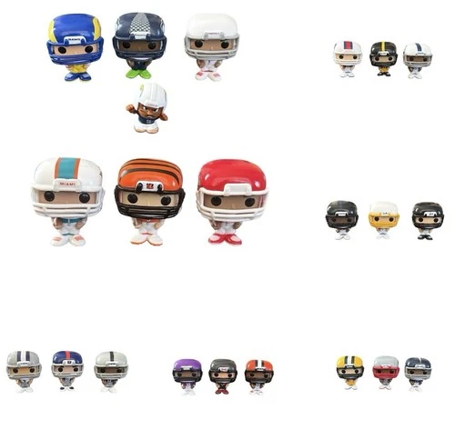 Funko Pop NFL Advent Calendar Figures - Lot Of 22 Loose Figures
