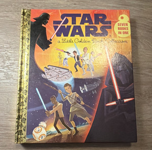 Star Wars: A Little Golden Book Collection Hardback 2016 English Seven-in-One