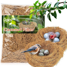 3PCS Coconut Fiber Nesting Material for Birds - Finch Canary Bedding Substrate
