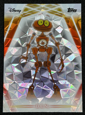 B.E.N. Diamante Parallel - Topps Disney Neon 2026 Karte #150 Treasure Planet