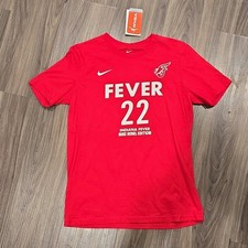 NIKE Caitlin Clark #22 Indiana Fever T- Shirt WNBA Rebel Edition Youth L NWT