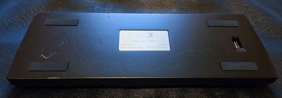 Teclado mecánico Vortex Pok3r de colección-6100 Cherry MX negro 60% 61 teclas funciona muy bien Foto 2 de 4