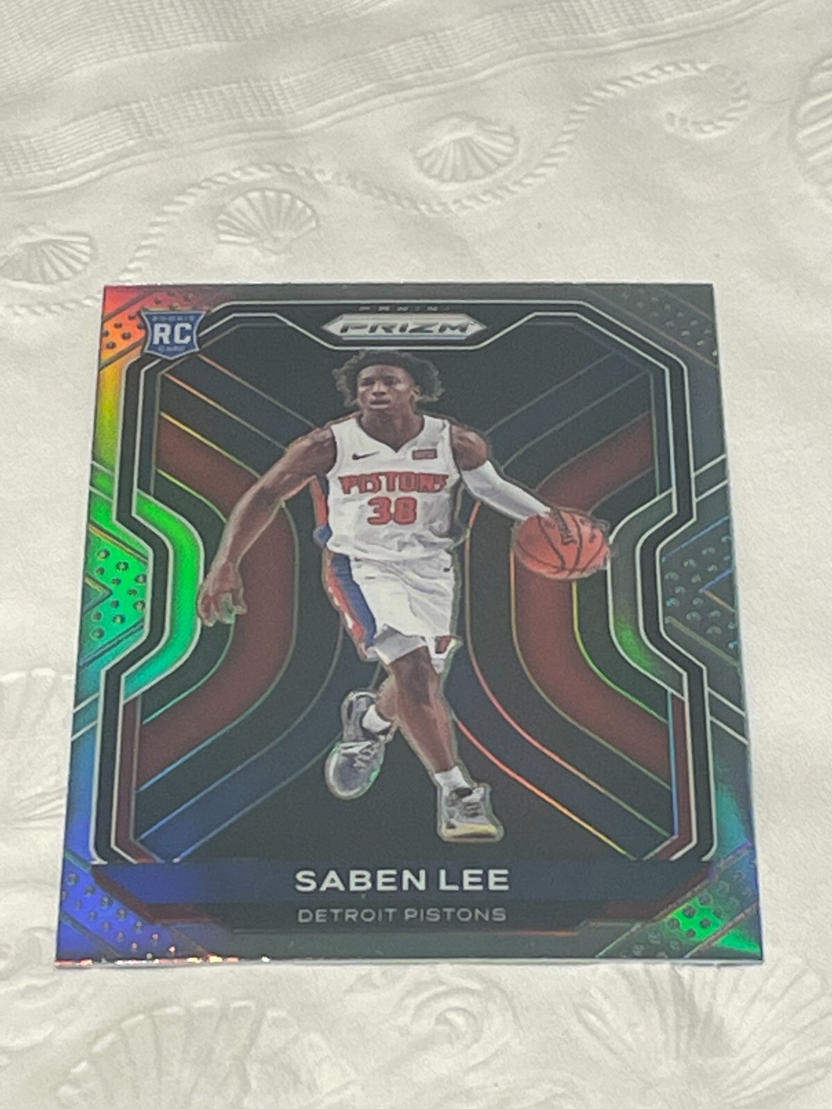 2020-21 Panini Prizm Saben Lee Silver Prizm RC #261