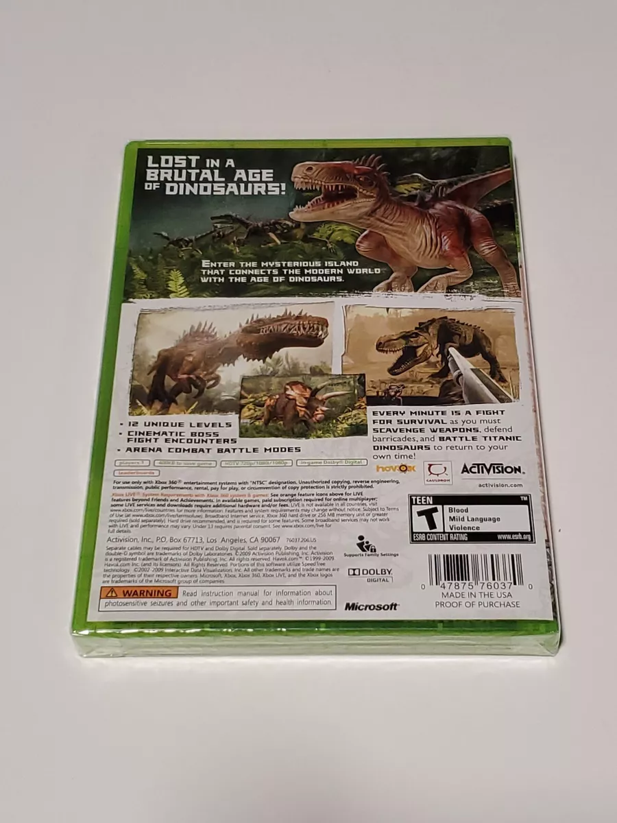 XBOX 360: Jurassic - The Hunted. 