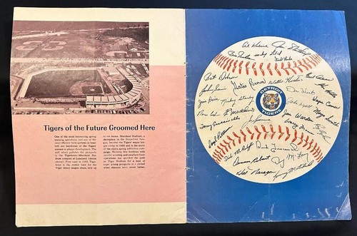 Bill Freehan SIGNED Detroit Tigers 1968 Yearbook Page World Series Champions - Picture 3 of 4