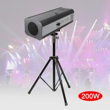 200W LED Follow Spot Light DJ Party Theater Disco Stage Spotlight Manual Control