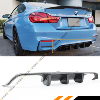 FOR 2015-2020 BMW F80 M3 F82 F83 M4 V2 BIG FIN CARBON FIBER REAR