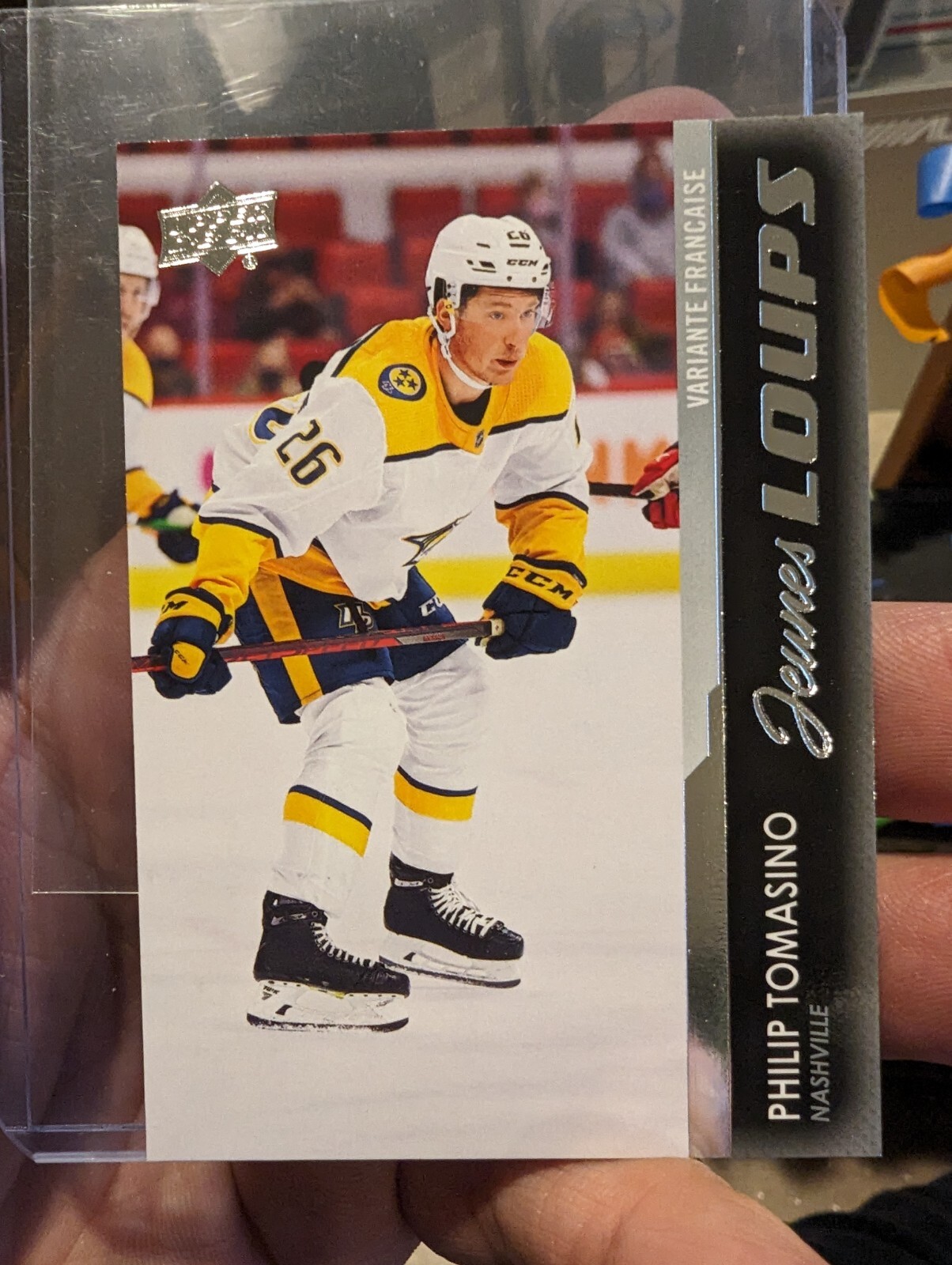 2021-22 Upper Deck Young Guns French Jeunes Loups #454 Philip Tomasino