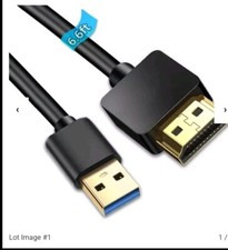 USB Type C USB C to HDMI 4K 1080P HD TV 1.8m 6Ft Cable Video Converter Adapter