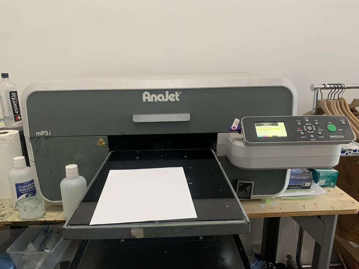 AnaJet MP5i Direct to Garment Printer (DTG) & Pretreat Machine