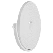 Weather Stripping Door Seal Strip, 1 Roll 1/2 Inch x 1/4 Inch x 16 Ft White