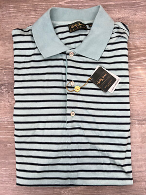 bobby jones collection polo mens medium. 100% cotton. made in Italy.