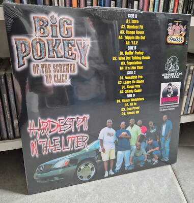 G-RAP / Big Pokey – Hardest Pit In The 〜 Big Pokey - Hardest Pit In The Litter 2XLP 90/255 in shrink NEW