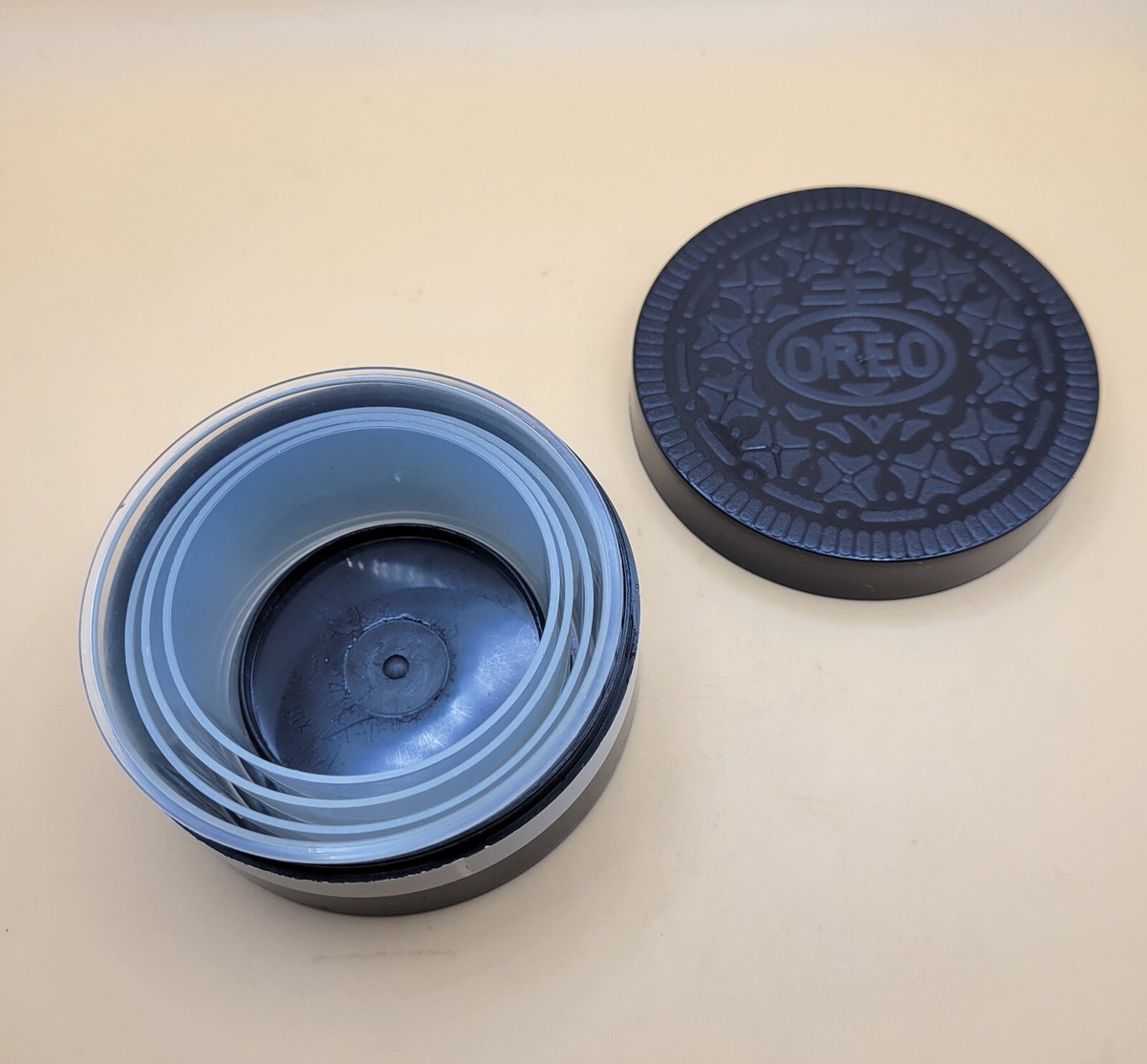 Oreo Cookie Novelty Plastic Collapsible Pop Up Travel Cup by