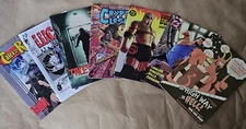 Pro Wrestling Crate Comics Tales From The Road Lot Of 7 AEW WWE
