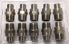 Spraying Systems H3/8U-SS0070 Nozzle Flat Head Solid Stream (Pack Of 10)