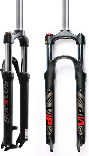 BUCKLOS MTB Suspension Fork 26" 100mm Travel Disc Brake Lockout QR 9mm XC Ridin - Picture 2 of 5