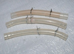 3x Ersatz Kaffeemaschine Schlauch Wasser Rücklauf Ventil L14cm x Ø10mm WHT W14