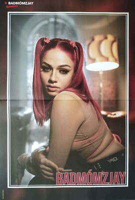 BADMOMZJAY - A3 Poster (42 x 28 cm) - Rapper Clippings Fan Sammlung BRAVO Heft