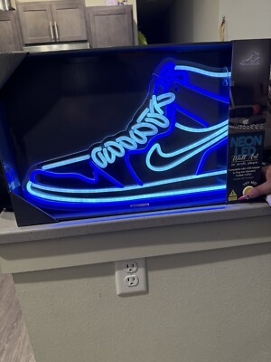 Nike Dunks LED Neon Wall Art Sign BRAND NEW
