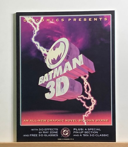 Batman 3-D GN #1 - 1ST (1990) John Byrne Art VF POW!