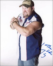 Larry the Cable Guy "Blue Collar Comedy" AUTOGRAPH Signed 8x10 Photo D ACOA