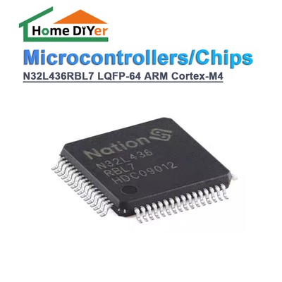 N32L436RBL7 LQFP-64 ARM Cortex-M4 32-bit Mikrocontroller MCU Chip Mikroprozessor