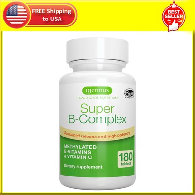 Super B-Complex   Methylated Sustained Release Clean Label B Complex with M.