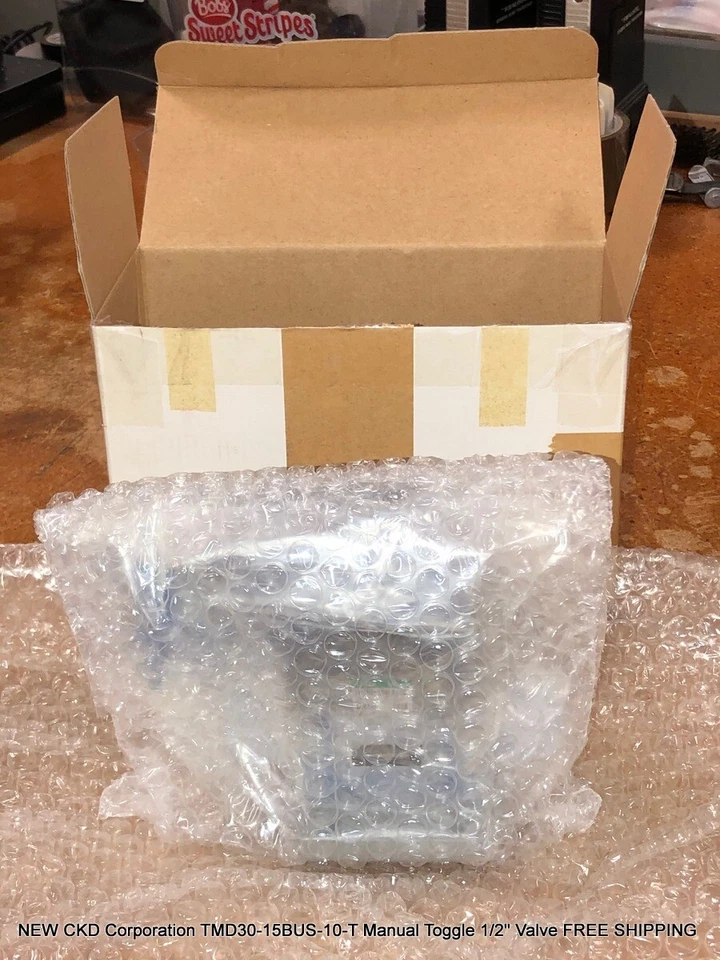 NUEVO CKD Corporation TMD30-15BUS-10-T Válvula de palanca manual de 1/2" ENVÍO GRATUITO Foto 2 de 4