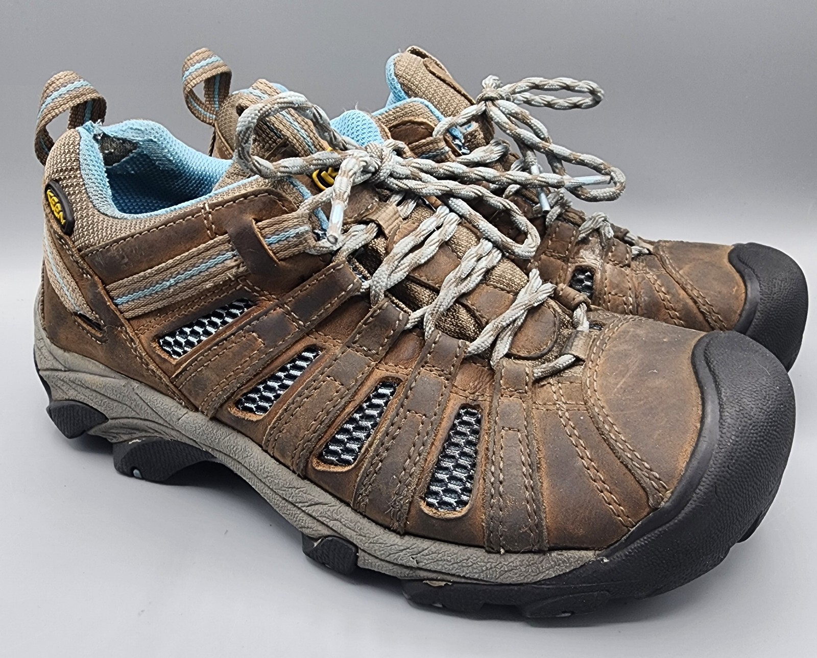 Scarpe da ginnastica donna Keen marroni taglia 9 stringate da trekking stringate basse