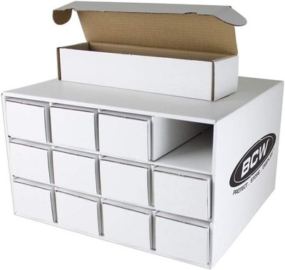 Card House Storage Box - with 12 800-Count Storage Boxes by BCW