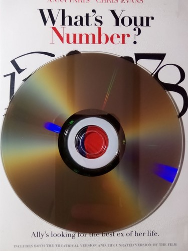What's Your Number (DVD, 2011) Anna Faris, Chris Evans - Picture 3 of 3