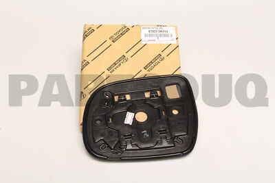 879310K010 Genuine Toyota MIRROR SUB-ASSY, OUTER REAR VIEW, RH