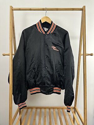 VTG 80s Little Caesars Old Logo Satin Bomber RARE Jacket & Size 2XL VTG 80s Little Caesars Old Logo Satin Bomber RARE Jacket & Size 2XL