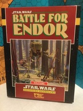 BATTLE FOR ENDOR unpunched West End Games Star Wars Solitaire
