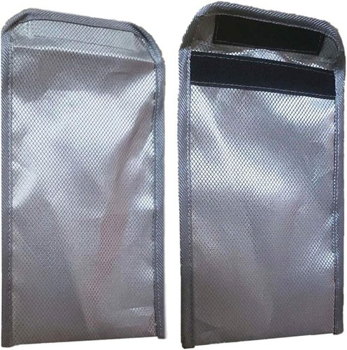 Security Pouch Faraday Bag Anti-Radiation Cell Phone Sleeve Signal Block Pouch - Photo 7 sur 10