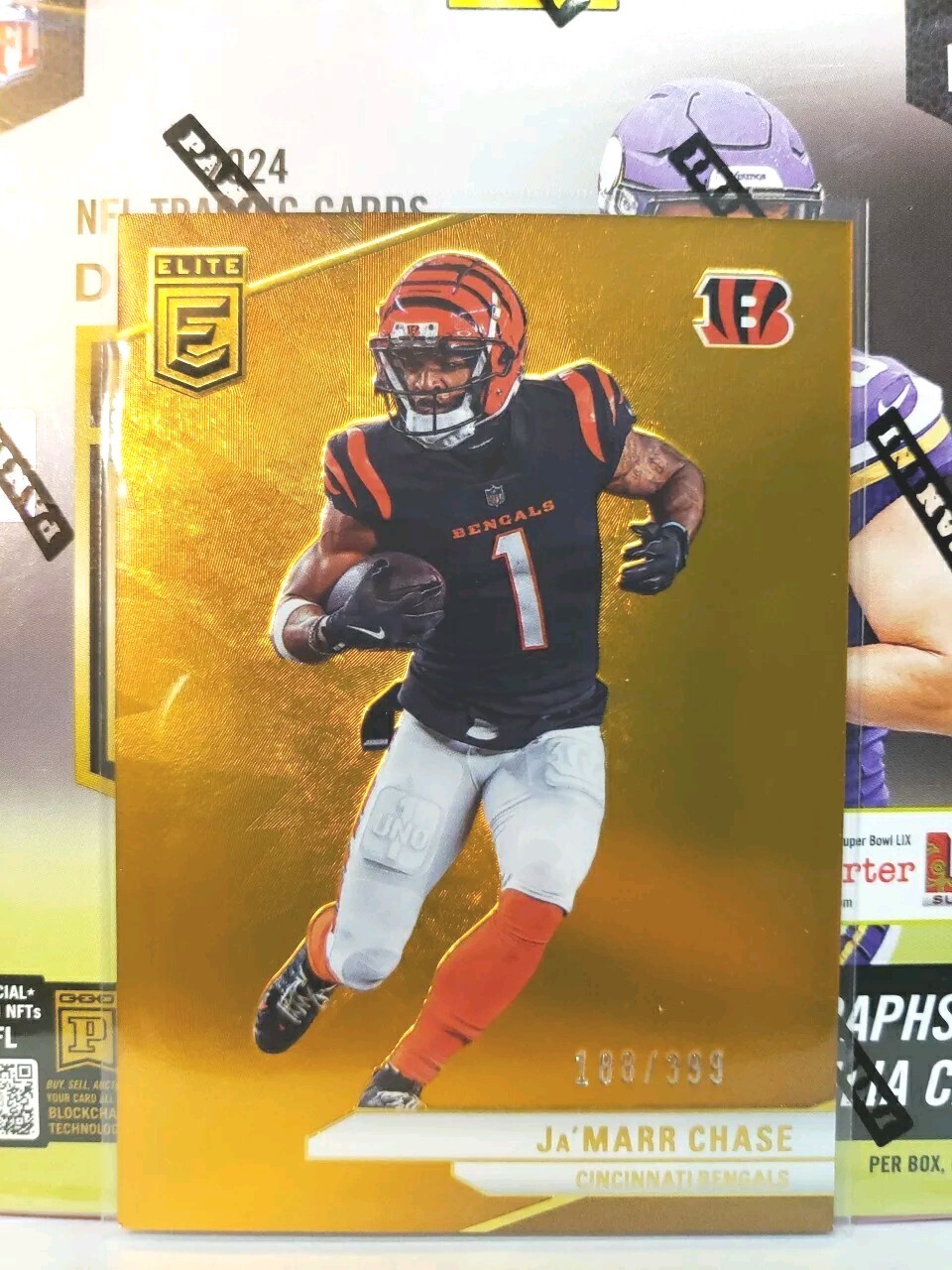 2024 Panini Donruss Elite Ja'marr Chase /399 Orange #10