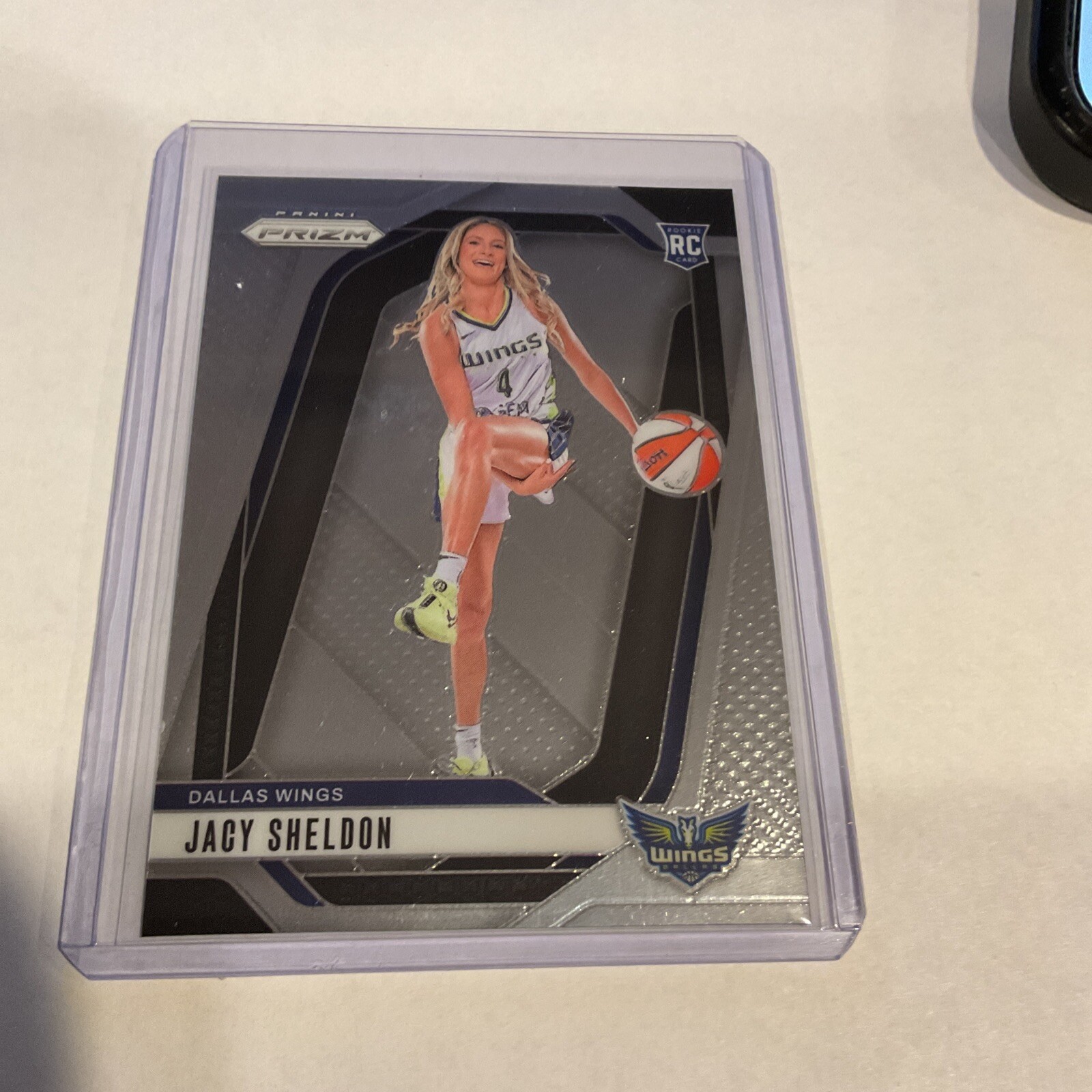 Jacy Sheldon Rookie Card 2024 Panini Prizm WNBA Image Variation RC-#141 Wings