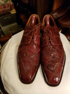 belvedere crocodile dress shoes