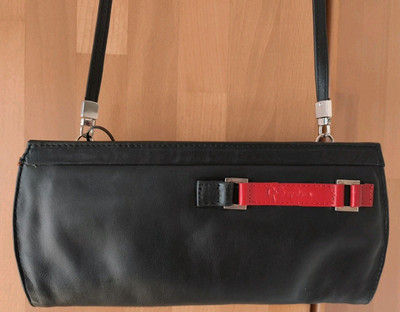 Leder-Clutch zum umhängen - Ge Saxopirience - Neuwertig
