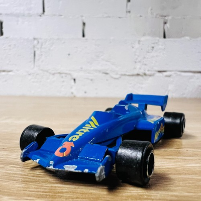 #ad Mitre 10 F1 Racer Blue Novacar 1 64 Diecast AU $9.95