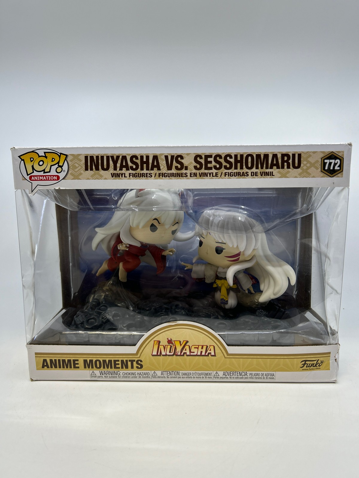 En Oferta Funko Pop! Animation Inuyasha Inuyasha Vs Sesshomaru #772 Vinyl Figure Damaged