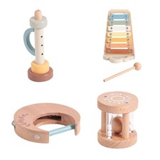 Instrument de musique pour bébé, jouet en bois, activité d'apprentissage