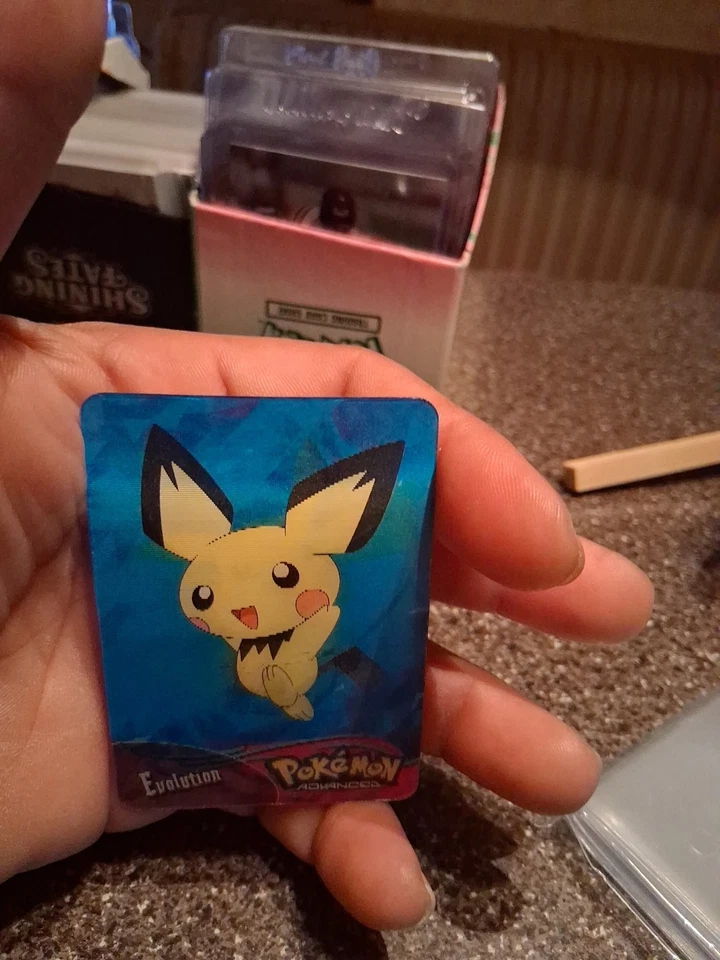 Pop 1! Tarjetas de acción avanzada 2004 #57 Pichu Pikachu Raichu PSA CGC 6,5 raras Foto 2 de 4