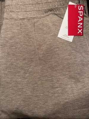 SPANX Brushed AirEssentials Flare Pants in Birch Heather - Size XL